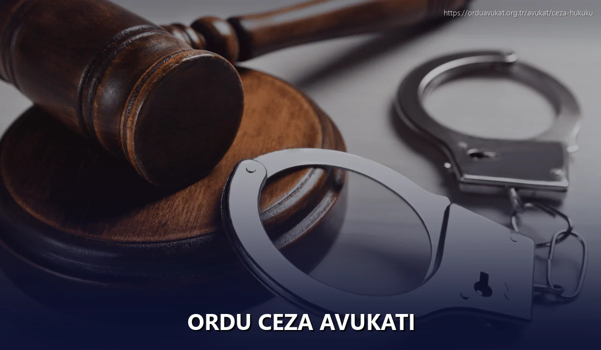 Ordu Ceza Avukatı