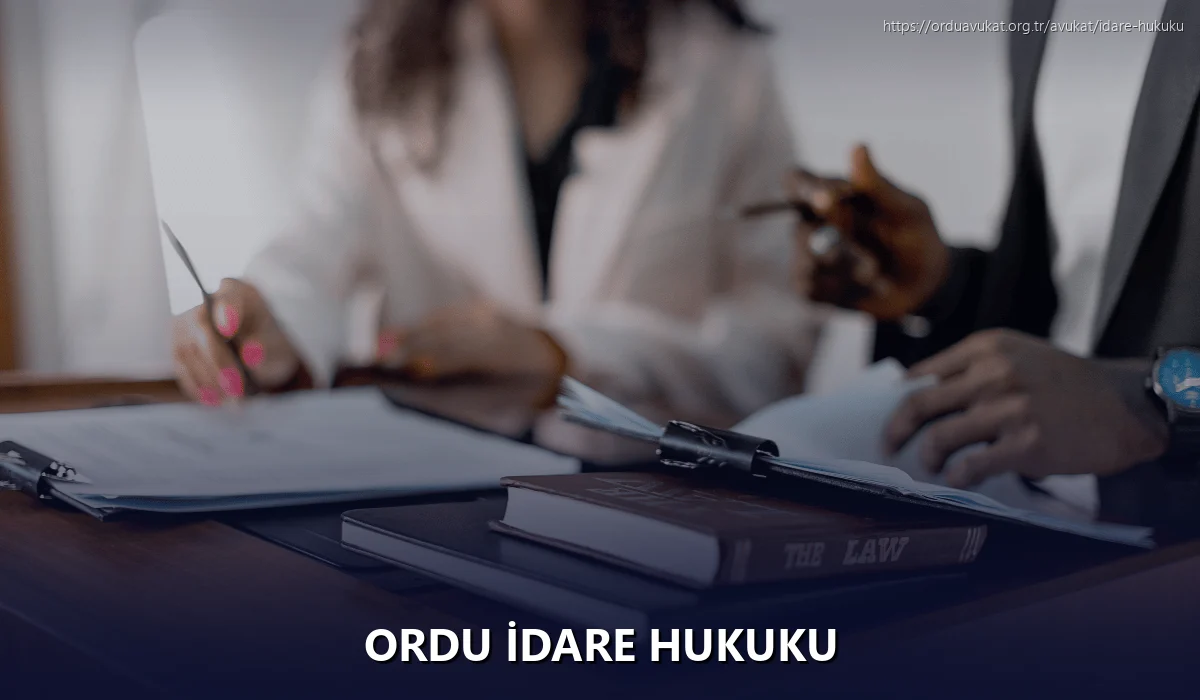 Ordu İdare Hukuku